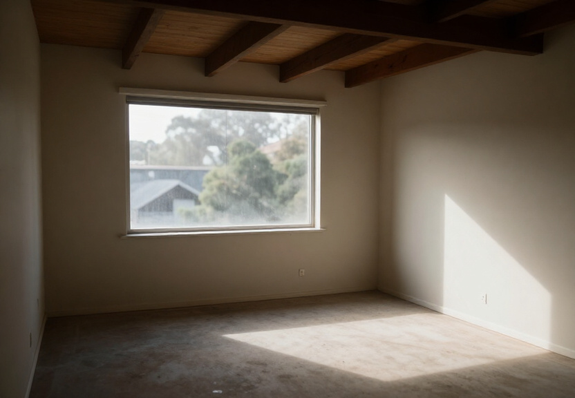 Underfloor insulation in a stump home