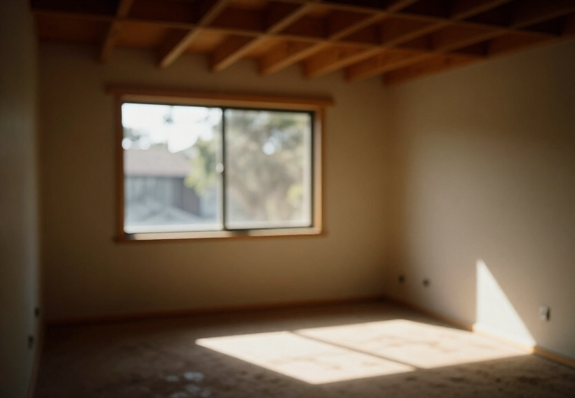 Ceiling top-up with glasswool batts